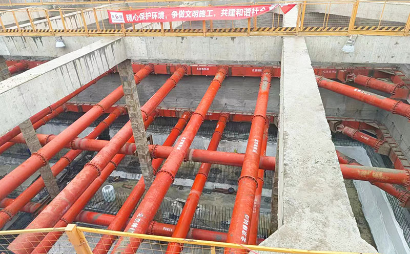 西咸新区18米深污水池使用科洛自防水材料b